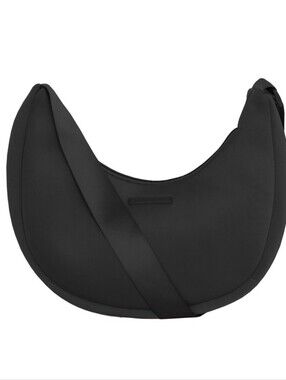 MYTAGALONGS Crescent Crossbody Bag - Black